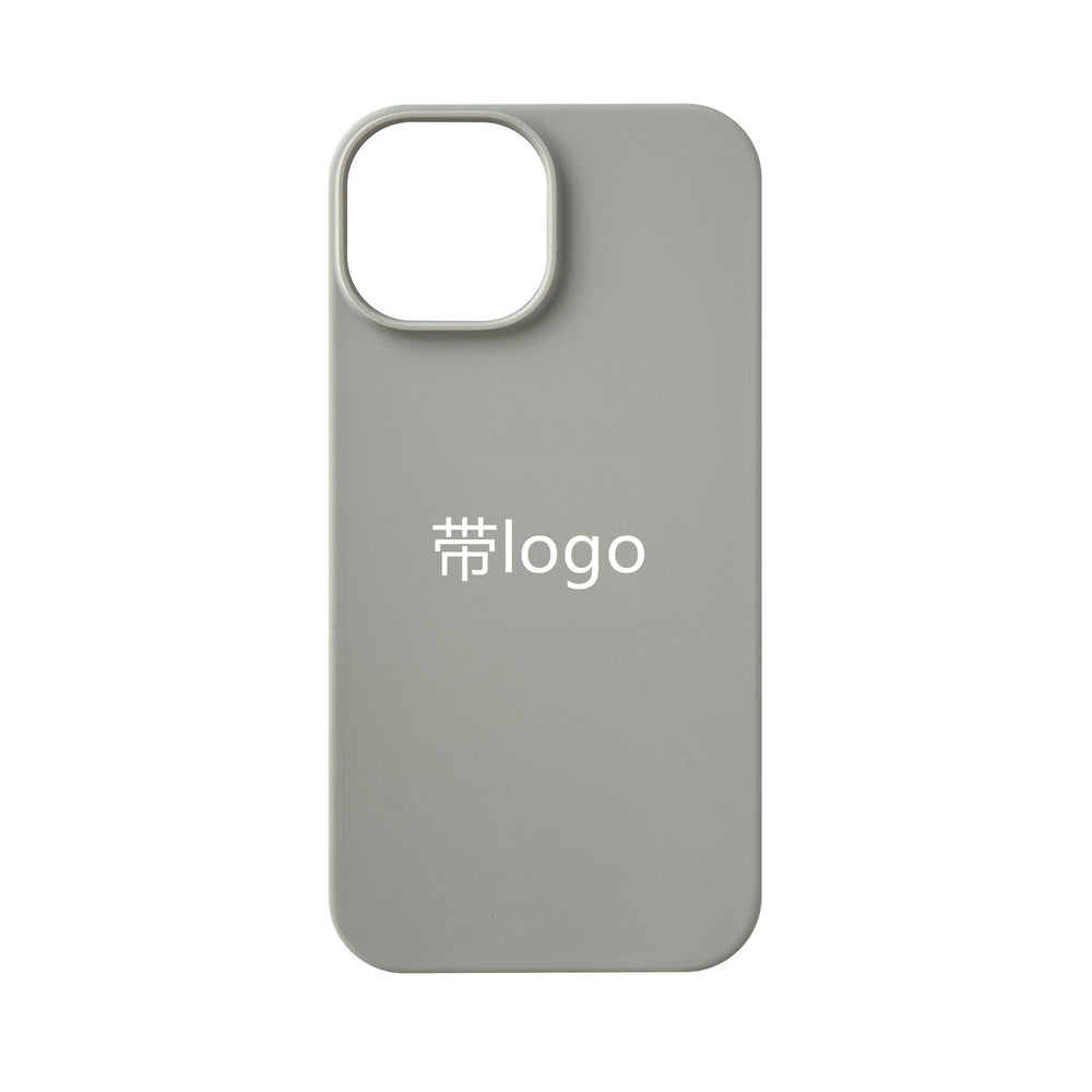 Premium liquid silicone full coverage case for apple iphone 15, solid color protective cover for iphone 14 pro max