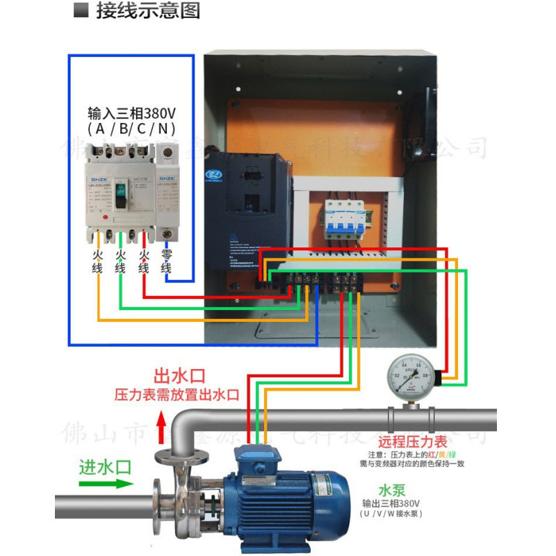 Delta frequency conversion control cabinet, fan complete set of frequency conversion automatic control cabinet, complete set of low voltage distribution box, electrical cabinet manufacturer