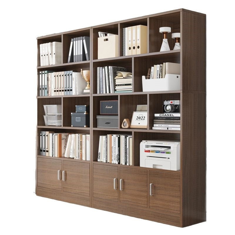 Bookshelf floor-standing storage rack living room for home wall-mounted storage cabinet storage cabinet office filing cabinet simple bookcase