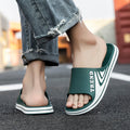 Clearance slippers men's summer new arrivalfashionoutwear beach slippers soft bottom outdoor home bathroom couple one-piece cool