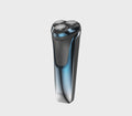 Electric shaver with floating triple-blade head, full body washable, rechargeable digital display razor for men - wholesale