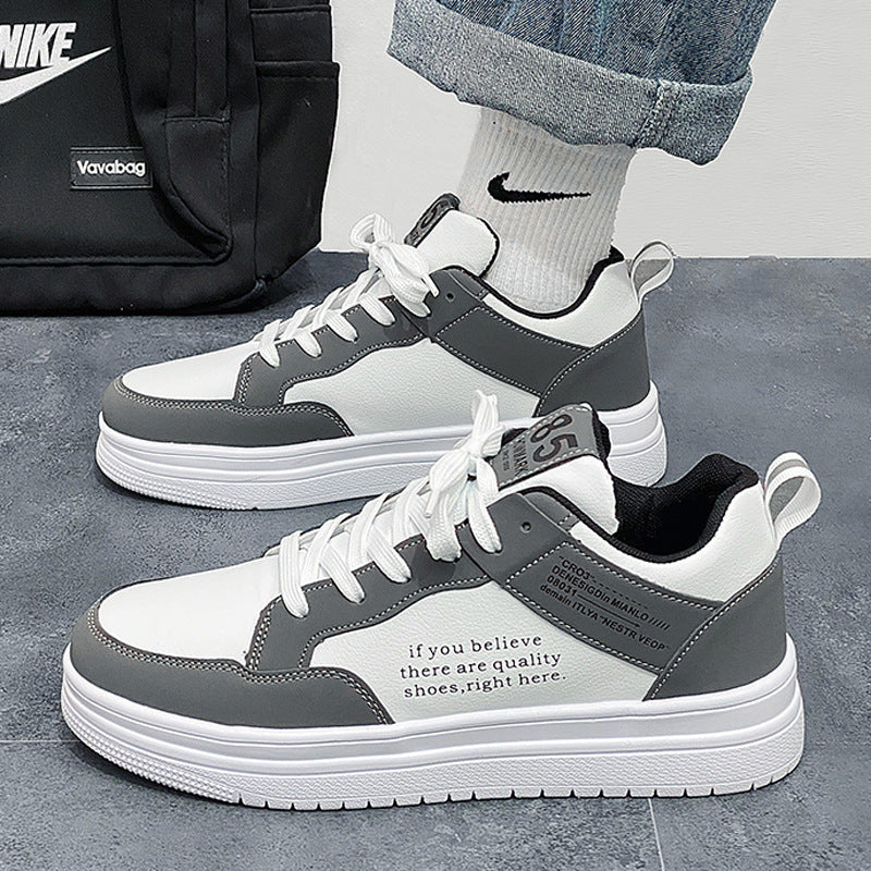 Popular hot-selling men's shoes 2025new arrivaltrendyeasiest for matchniche stylesense of designcasual flat shoes student sports trendy shoes
