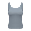Factory direct sales new arrival yoga clothes women's beautiful straps chest pads long running sports yoga vest in stockdt138