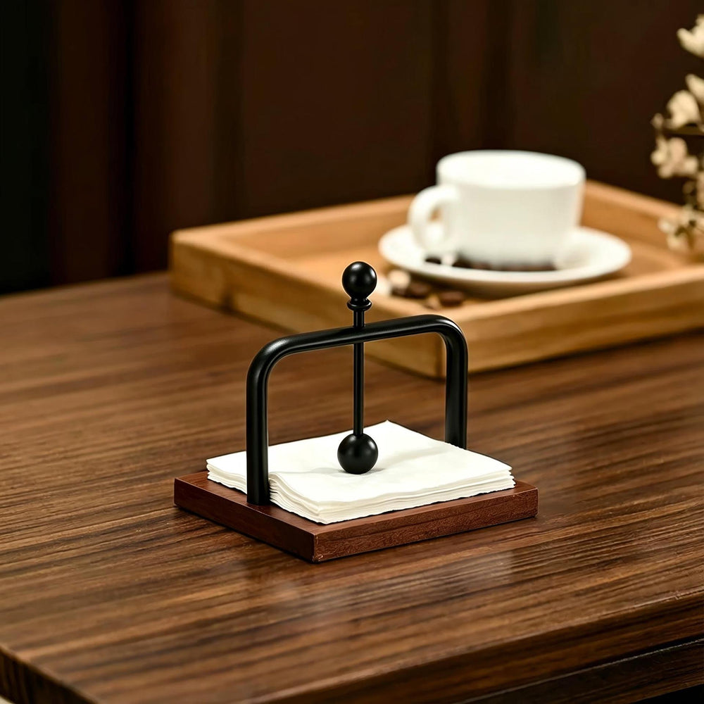 New arrivalthickened paper towel holder hotel restaurant creative square paper holder napkin holder bar vertical countertop paper holder