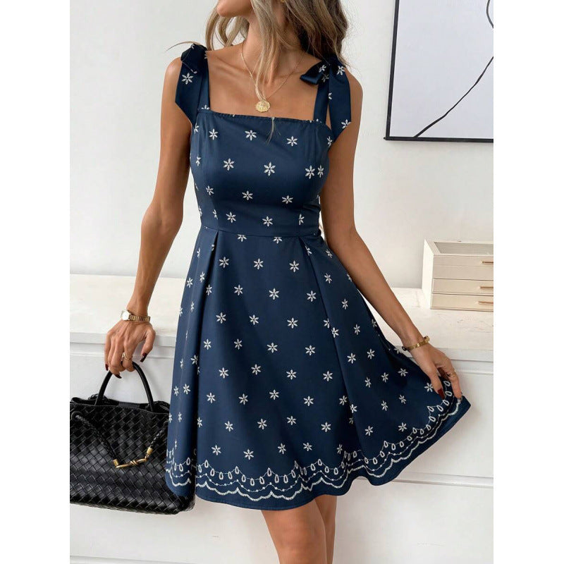 Amazon fashion sling short sling dress women's  summer new arrival vacation casual skirt