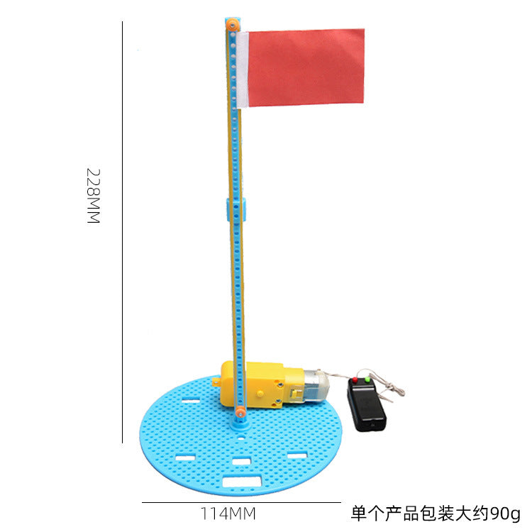 Primary school students science and technology production fun play teaching aids scientific experiments children science and education puzzle DIY electric lifting table