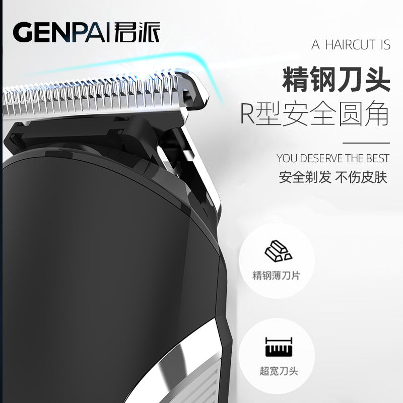 wholesale 8988for home hairdressing electric clipper suit digital display hair salon special oil head engraving hair clipper