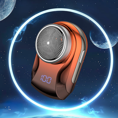 Mini electric shaver - pocket-sized powerhouse for men: car, home, and travel. portable, fully washable, and perfect for all-over grooming