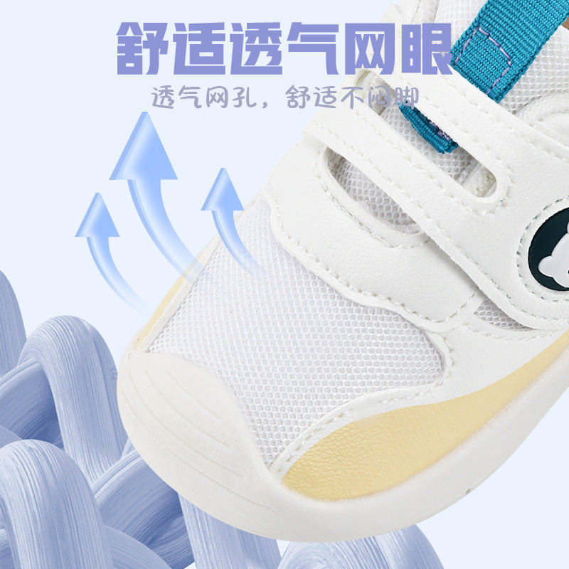 Toddler shoes for boys, spring and autumn, 0-1-2 years old, soft sole breathable infant and toddler shoes for girls