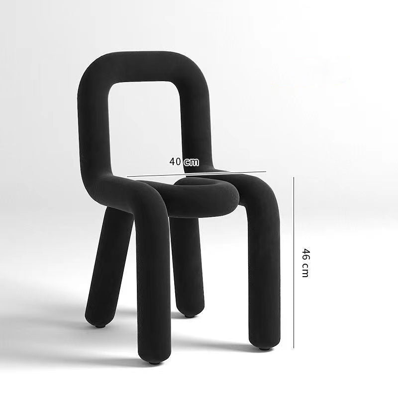 Bedroom chair scandinavianins designer simple creative popular makeup stool casualstylish special-shaped dining chair