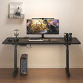 Electric adjustable desk - heavy-duty, reinforced legs - perfect for home office, gaming, study, and computer use