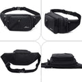 hot-selling men's and women's waist bag with water bottle holder, multi-purpose crossbody bag, fashionable waist bag, men's chest bag, water bottle bag