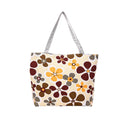Large capacity printed tote bag - 2023 new trendy handbag, stylish minimalist shoulder bag, everyday commute canvas bag