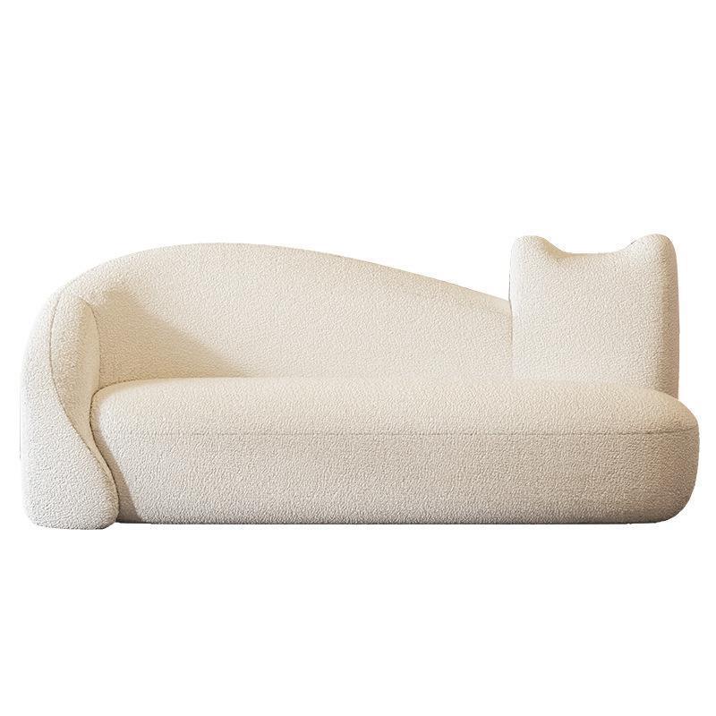 Beauty shop special-shaped sofa clothing store beauty salon cream style coffee table combination wedding photo studio l-shaped combination