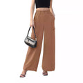 quick-dry sun protection ice silk cargo pants - women's summer lightweight high-waisted loose fit slimming casual straight leg hot girl style