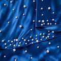 elegance round neck medium long sleeve dress beading rufflesilm hip party evening dress dress