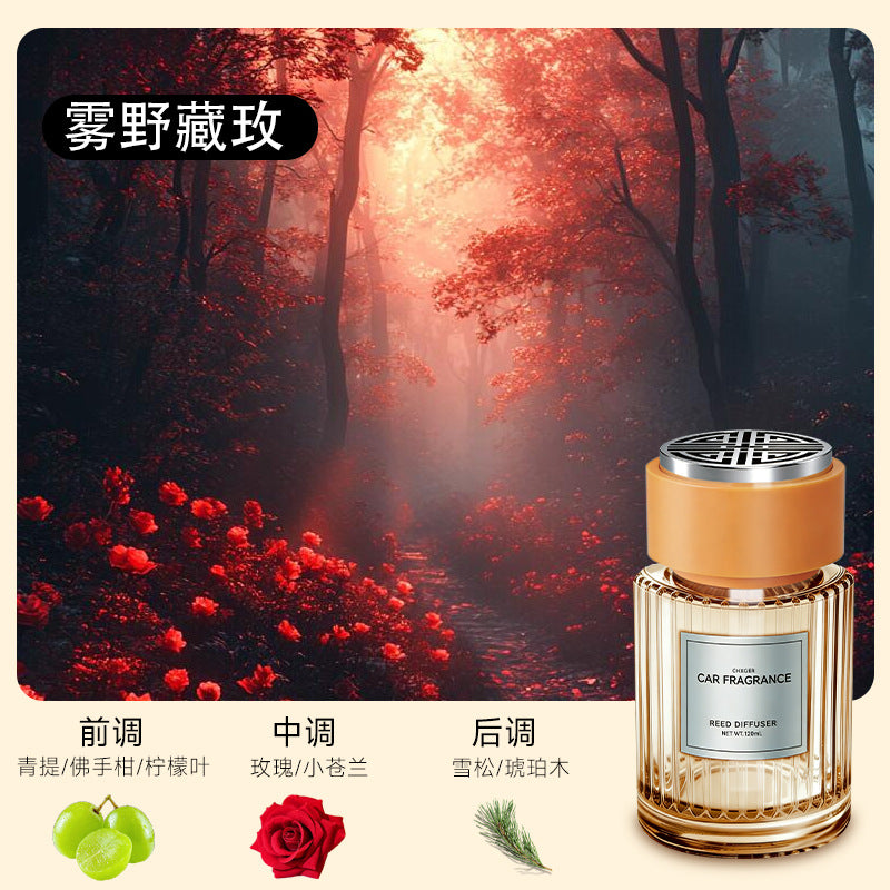 Car air freshener 2026 new premium long-lasting fragrance odor eliminator car perfume ornament for men and women auto accessories