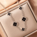 Tz8295 silver bracelet [black shell]