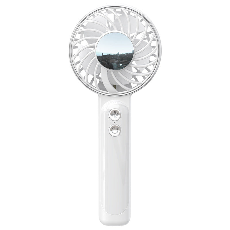 2025 new outdoor handheld fan - usb rechargeable, silent desktop fan for home use - mini fan for students on the go