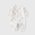 Babylon jumpsuit fall and winterpure cotton baby butterfly clothes boneless clothes newborn monk clothes type a spring & fall khaki