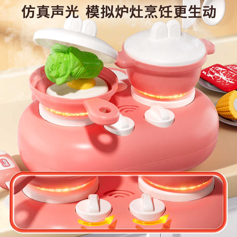 Kids' fruit cutting playset - pretend play kitchen for boys and girls - vegetable cutting toy - baby kitchen set - cake gift