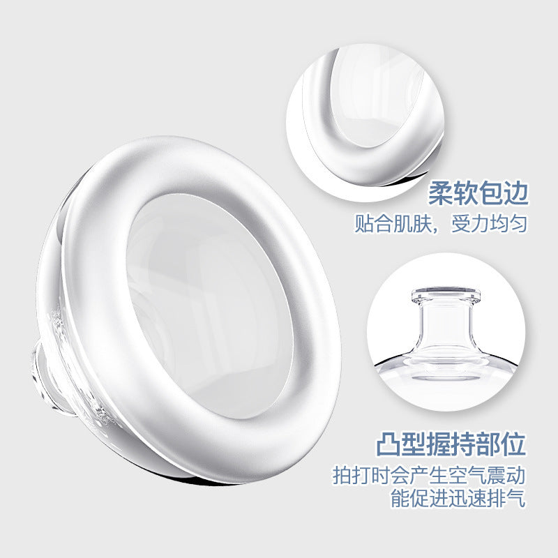 Baby silicone phlegm patting device to stop burping and prevent vomiting milk phlegm cup flatulence for homeelderly anti-flatulence kids back patting device