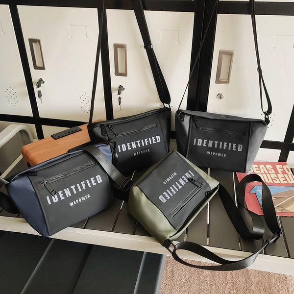 Wepower trendy brand messenger bag, male and female students messenger bag, street personality shoulder bag, fashion function bag