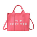 Women's shoulder bag 2025 new style minimalist casual large capacity handbag crossbody bag cross-border letter print tote bag