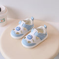 new soft-soled baby sandals & functional shoes: anti-slip, closed-toe, breathable leather prewalker shoes for boys & girls (ages 1-3)