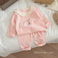 Kids' thermal underwear set - baby boys & girls autumn cotton pajamas - class a warm pure cotton lycra sleepwear