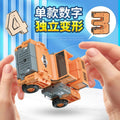 Transforming digital combination robot letter king kong boy educational toy - ages 3-6 - perfect birthday gift