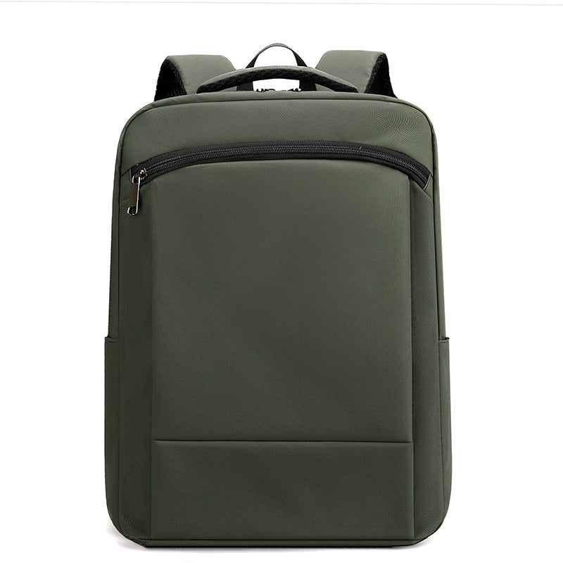 Processed Men's Backpack Double Back Commuter Business Travel Backpack Multifunctional Laptop Bag Printable Logo