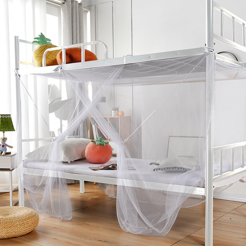 Mosquito net student dormitory enlarged space casual style all-inclusive mosquito net bedroom bunk bed neutral anti-mosquito and dust-proof model