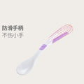 Manufacturer baby spoon baby spoon and fork combination newborn learning to eat kids feeding water food tableware oem export