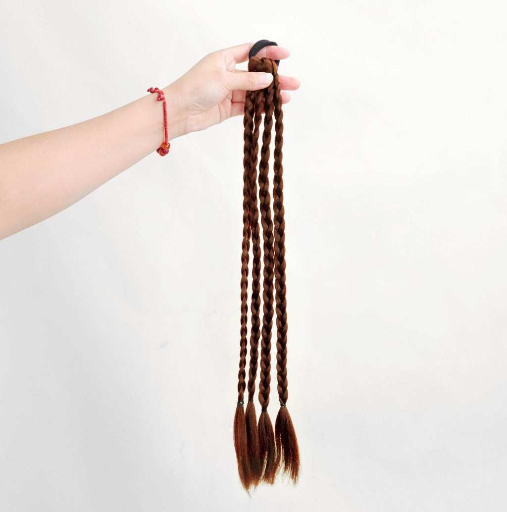 New Chinese braids wig braids twist long braids fashion box braids wig female ponytail sweet cool millennial babes