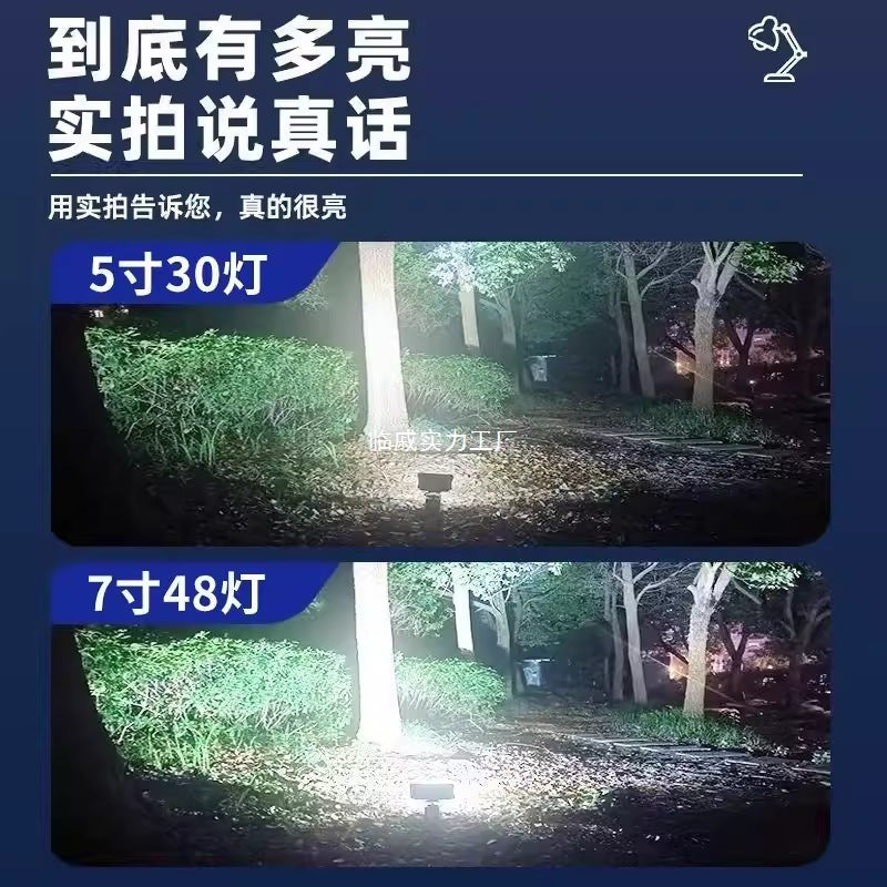 Cross-border rechargeable lighting universal lithium battery work light outdoor LED auto repair fishing emergency lighting