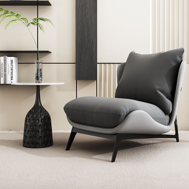 Single sofa recliner italian accessible luxury small apartment living room balcony sofa office master bedroom b&b casual sofa