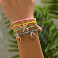 Bohemian seed bead bracelet wholesale - cross-border seashell jewelry - women's starfish bracelet - niche, high-end, and accessible luxury hand jewelry