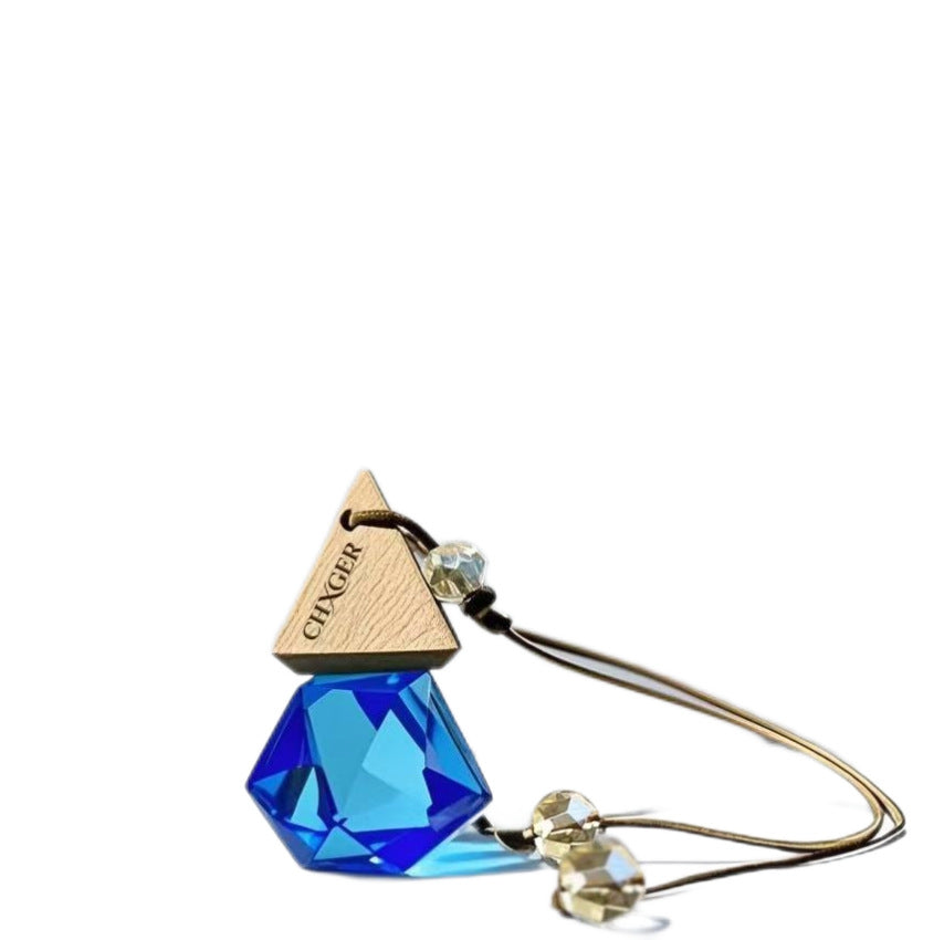 Amazon's same hanging car perfume pendant classy essential oil aromatherapy long-lasting fragrance deodorizing floral fragrance