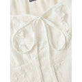 Women's new summer french romantic elegant ruffle tie-waist mini dress - perfect for going out and dating