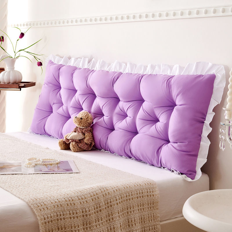 Bed head cushion bedroom princess ins pillow bed backrest tatami soft bag dormitory sofa anti-collision waist protector
