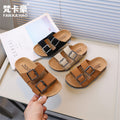 Birkenstock boys' cork sandals -  summer new collection - kids' indoor/outdoor sandals - big & tall boys' flip-flops