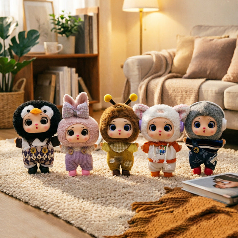 Adorable plushie diaries: nine animal plush doll outfit ideas – each outfit hides a healing little one