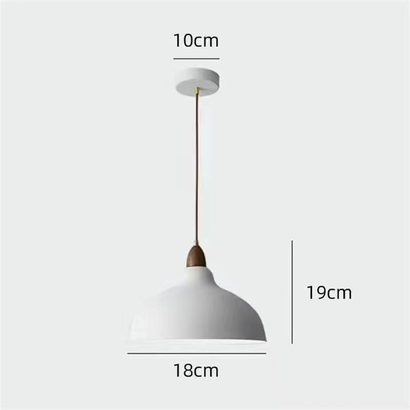 Nordic cream style restaurant pendant light japanese retro dining table lamp ufo modern dining room bar home small pendant light