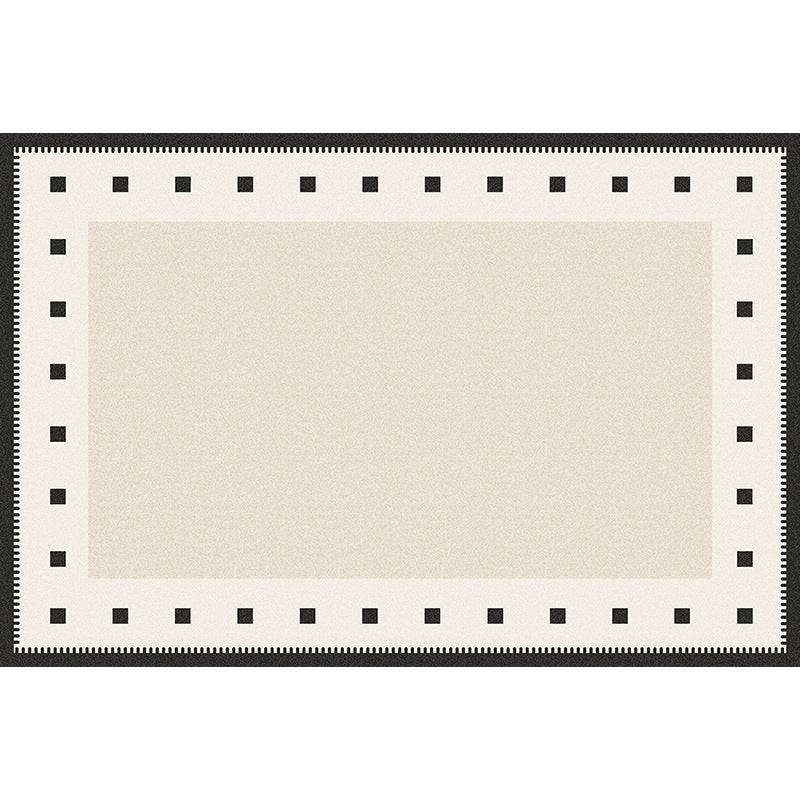 Diatom silk rug - waterproof, stain-resistant, premium sofa mat, modern style, thickened bedroom carpet, machine-woven, low-maintenance