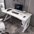 Carbon fiber gaming desk - desktop pc table for bedroom, home office, small simple desk, popular streamer gaming table