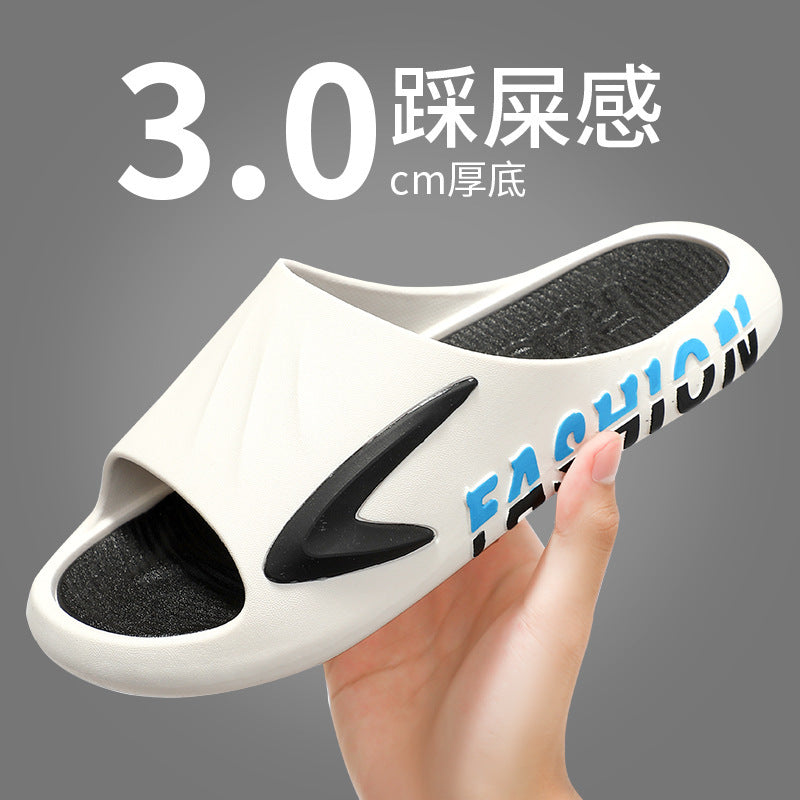 New arrival step on shit sandals men's summerfashionoutwear sandals non-slipabrasion resistant beach men's sandals wholesale