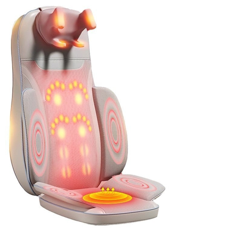 gift factory direct supply cervical massager whole body automatic kneading upstream and downstream walking for home massage cushion