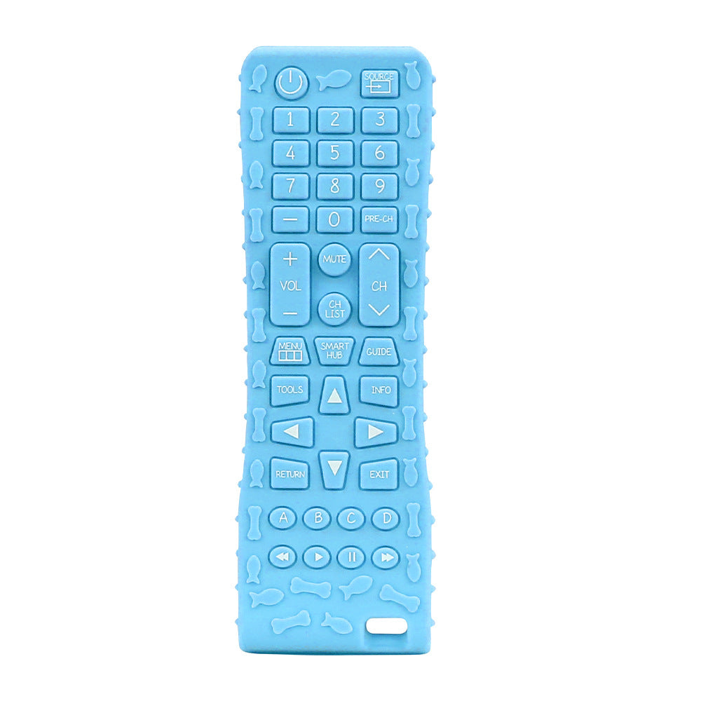 Customized factory original design  explosive product small month-old toothpaste simulation button remote control toothpaste baby bite glue