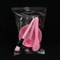 Wholesale facial mask bowl set - 4-piece kit with mask stick, mixing bowl, and spoon - individually packaged mask application tools